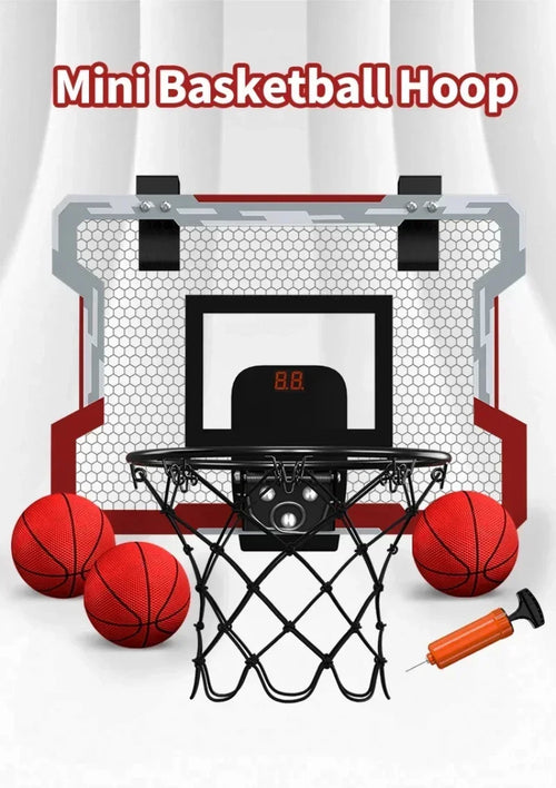 Çocuk Basketbol Spor Komik Oyun Çocuklar Mini Ev Egzersiz Basketbol Potası Seti Duvar Çerçeve Standı Sepet Askılı Pano