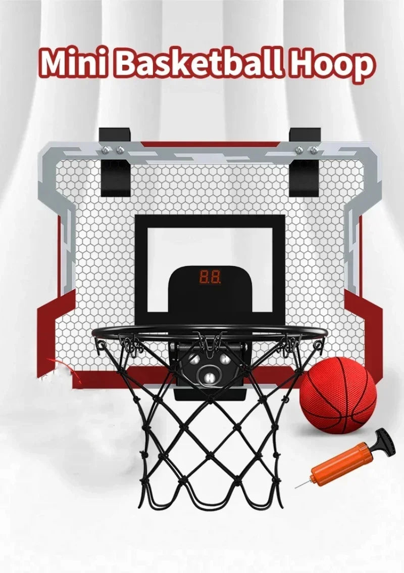 Çocuk Basketbol Spor Komik Oyun Çocuklar Mini Ev Egzersiz Basketbol Potası Seti Duvar Çerçeve Standı Sepet Askılı Pano