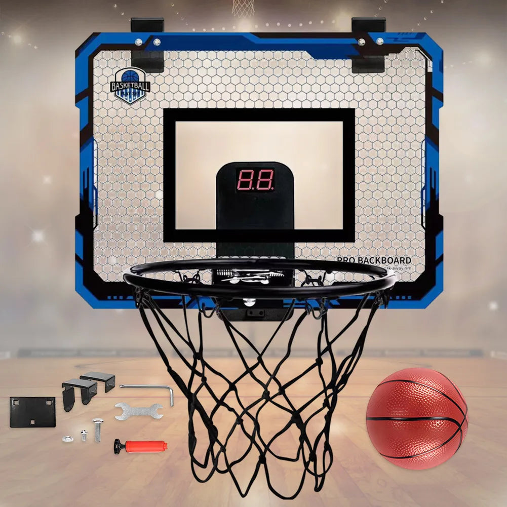 Ring Basketball Hoop Wall-mounted Indoor Training Home Kids Basketball Toy Mini Basketball Hoop Set For Kids Outdoor Games